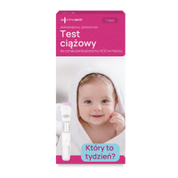 Diather TEST KTÓRY TO TYDZIEŃ do oznaczania poziomu HCG w moczu 1 sztuka