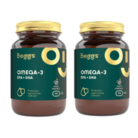 Beggs Omega-3 EPA+DHA suplement olej rybi 2 x 90 kapsułek