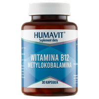 Humavit Suplement diety witamina B12 metylokobalamina 30 kapsułek
