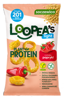 Loopea's chrupki z soczewicy o smaku papryki 50 g