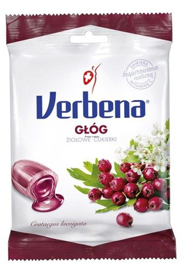 Verbena cukierki głóg z witaminą C 60g