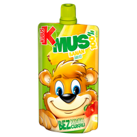 Kubuś Mus 100% banan jabłko 100 g