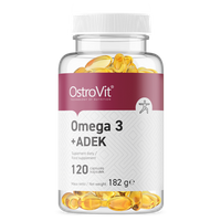 OstroVit Omega 3 + ADEK 120 kapsułek