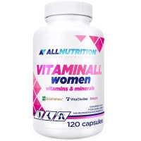 Allnutrition Vitaminall Women KOMPLEKS WITAIMN DLA KOBIET 120 kapsułek