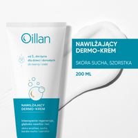 Oillan Nawilżający Dermo-krem do twarzy i ciała na dzień i na noc 200 ml