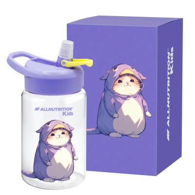 Allnutrition Kids butelka dla dzieci z ustnikiem i rurką 350 ml