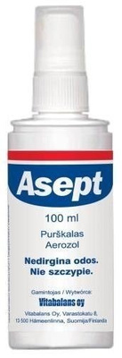 Asept Spray do dezynfekcji skóry 100ml