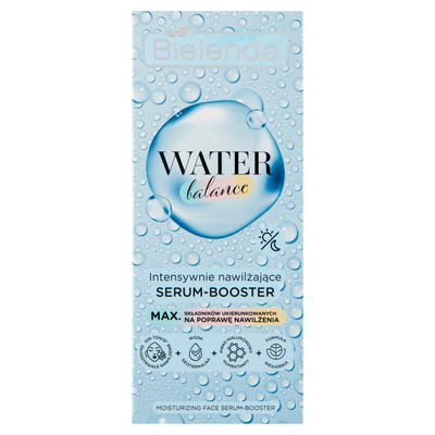 Bielenda water balance intensywnie nawilżające serum-booster do twarzy 30g