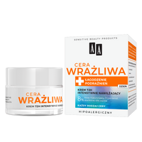 AA Cera Wrażliwa Krem intensywnie nawilżający 72 h na dzień 50 ml