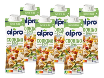 Alpro Kulinarne sojowe wege zamiennik śmietany 6x250 ml