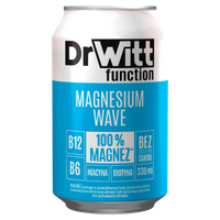 Dr Witt Function Magnesium Wave Gazowany napój wieloowocowy o smaku ananasa i cytryny 330 ml