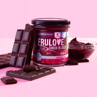 Allnutrition Frulove choco in jelly cherry wiśnie w żelu 300 g