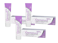Cremobaza 10% krem półtłusty do skóry wrażliwej i skłonnej do alergii ZESTAW 3 x 30 g