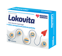 Rodzina Zdrowia Lokovita na chorobę lokomocyjną 10 tabletek