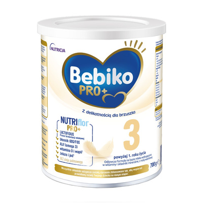 Bebiko Pro+ 3 odżywcza formuła dla dzieci powyżej 1. roku życia 700g