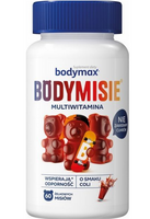 Bodymax Bodymisie żelki o smaku coli 60szt + PLASTRY PSI PATROL GRATIS