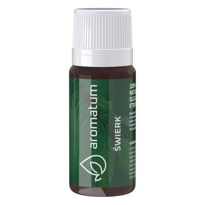 Aromatum naturalny olejek eteryczny aromaterapia 12ml o zapachu świerku