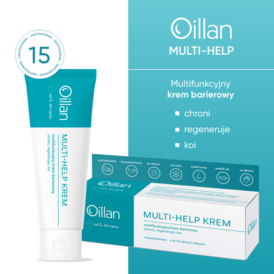 Oillan Multi-Help krem multifunkcyjny barierowy do twarzy 50 ml