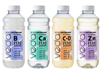 Allnutrition Veda woda witaminowa RÓŻNE SMAKI IZOTONIK ZESTAW 4 x 600 ml