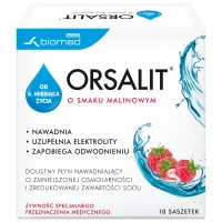 Orsalit smak malinowy 4,87 g x 10 saszetek