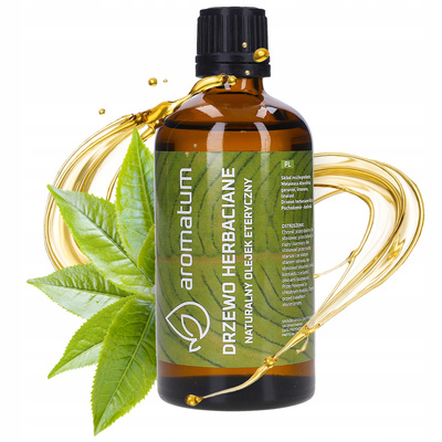 Aromatum naturalny olejek eteryczny aromaterapia 100 ml o zapachu drzewa herbacianego