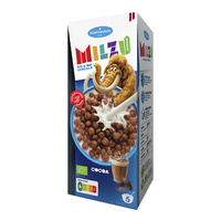 Milzu płatki żytnio-owsiane kulki kakaowe bio ZESTAW 2 x 150 g