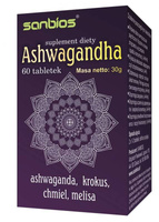 SANBIOS Ashwaganda 60 tabletek