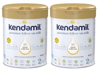 Kendamil 2 mleko następne Premium DHA+ od 6 miesiąca ZESTAW 2x800 g