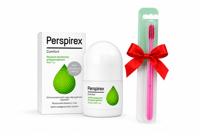 PERSPIREX COMFORT Antyperspirant rollon na potliwość 20 ml + GRATIS!