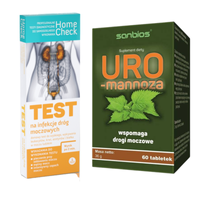 Milapharm test na infekcje moczowe + Uro Mannoza - wsparcie układu moczowego