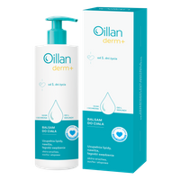 Oillan Derm+ Balsam do ciała NAWILŻA, ŁAGODZI 400 ml