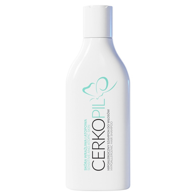 CERKOPIL hipoalergiczny szampon do włosów ZESTAW 2 x 250 ml