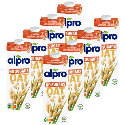 Alpro Napój owsiany niesłodzony 8x1L