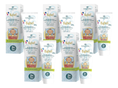 Bąbel żel pielęgnujący do aromaterapii KATAR, PRZEZIĘBIENIE ZESTAW 5 x 75 ml