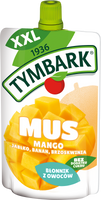 Tymbark Mus 100 % z owoców jabłko mango brzoskwinia banan 200 g