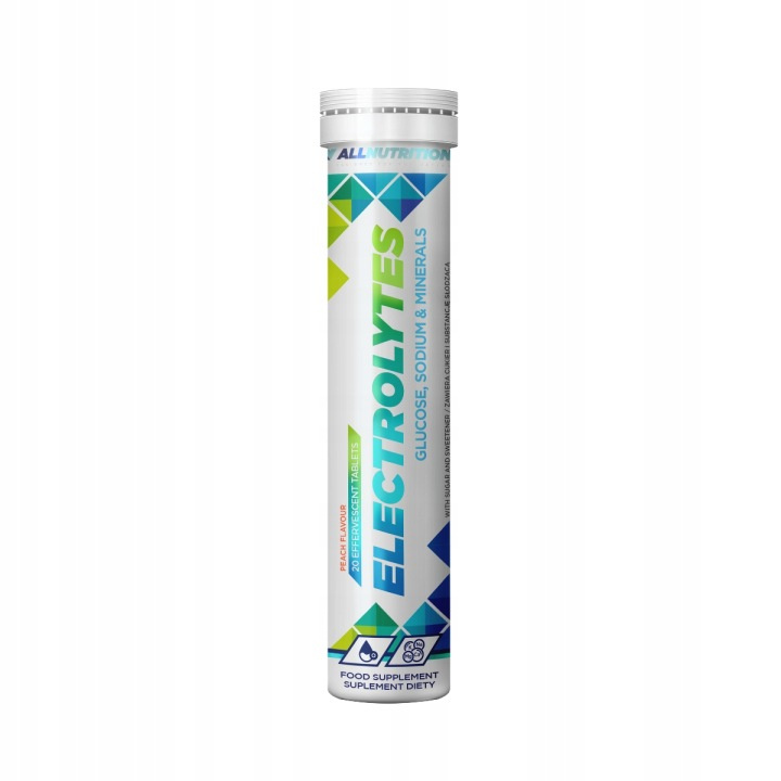 Allnutrition Electrolytes Elektrolity NAWODNIENIE 20 tabletek musujących