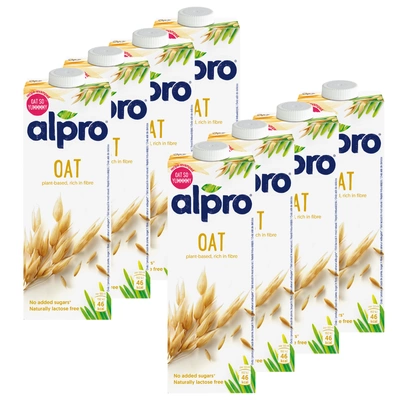 Alpro Napój owsiany oryginalny 8x1L