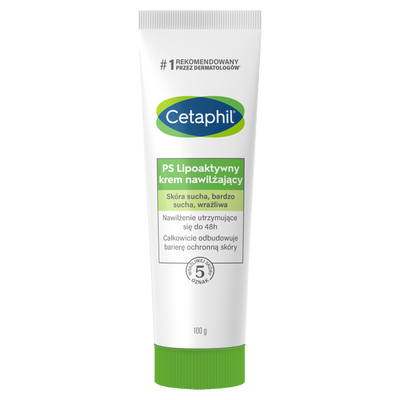 Cetaphil PS Lipoaktywny krem nawilżający do bardzo suchej skóry 100 g