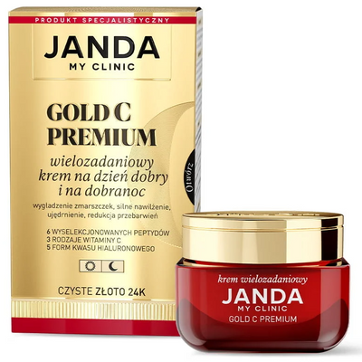 Janda GOLD C Krem wielozadaniowy na dzień dobry i na dobranoc 50 ml