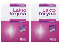 Nutropharma Laktoferyna ODPORNOŚĆ ZESTAW 2 x 15 kapsułek