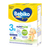 Bebiko Junior 3R Odżywcza formuła na bazie mleka dla dzieci powyżej 1. roku życia 600g