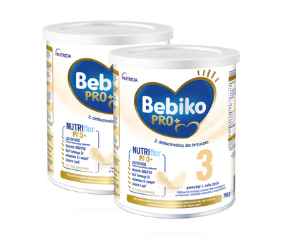 Bebiko Pro+ 3 odżywcza formuła dla dzieci powyżej 1. roku życia ZESTAW 2 x 700 g