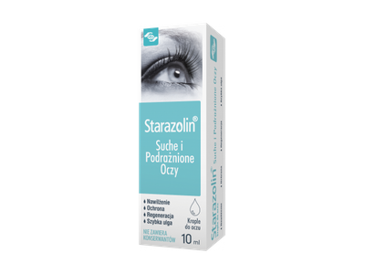 Starazolin Suche i Podrażnione Oczy Nawilżające krople do oczu 10 ml
