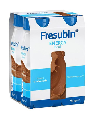 Fresubin® Energy Drink, smak czekoladowy, ZESTAW 12 x 200 ml. Żywność specjalnego przeznaczenia medycznego. Dieta na Start