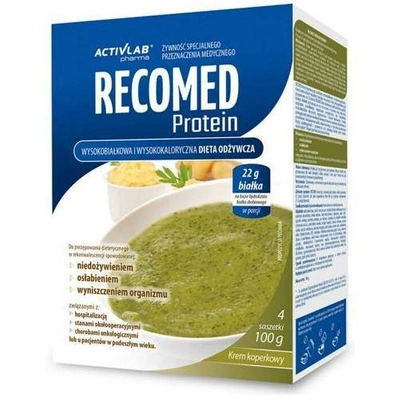 RecoMed Protein smak koperkowy proszek 4 saszetki