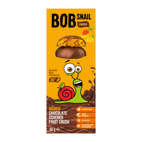 Bob Snail Ciasteczka owocowe Mango w Belgijskiej mlecznej czekoladzie 30 g