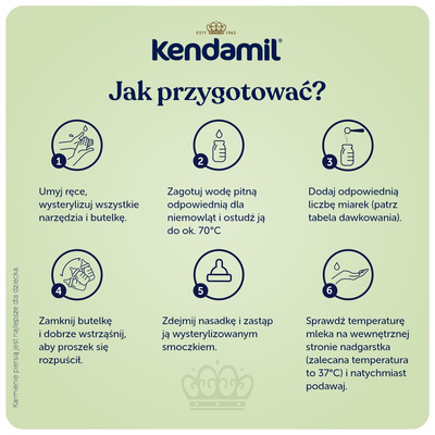 Kendamil Nature 1 HMO+ mleko organiczne bez oleju rybiego 800 g