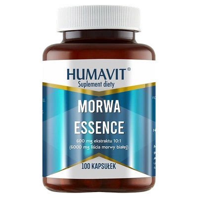 Humavit Suplement diety morwa 100 kapsułek