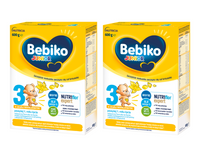 Bebiko Junior 3 Odżywcza formuła na bazie mleka dla dzieci powyżej 1. roku o smaku waniliowym 2x600 g