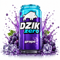 WK DZIK zero white zero kofeiny i cukru WINOGRONO 330 ml